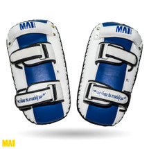 MA1 Thai Made Tri-Coloured Leather Thai Pads - Medium