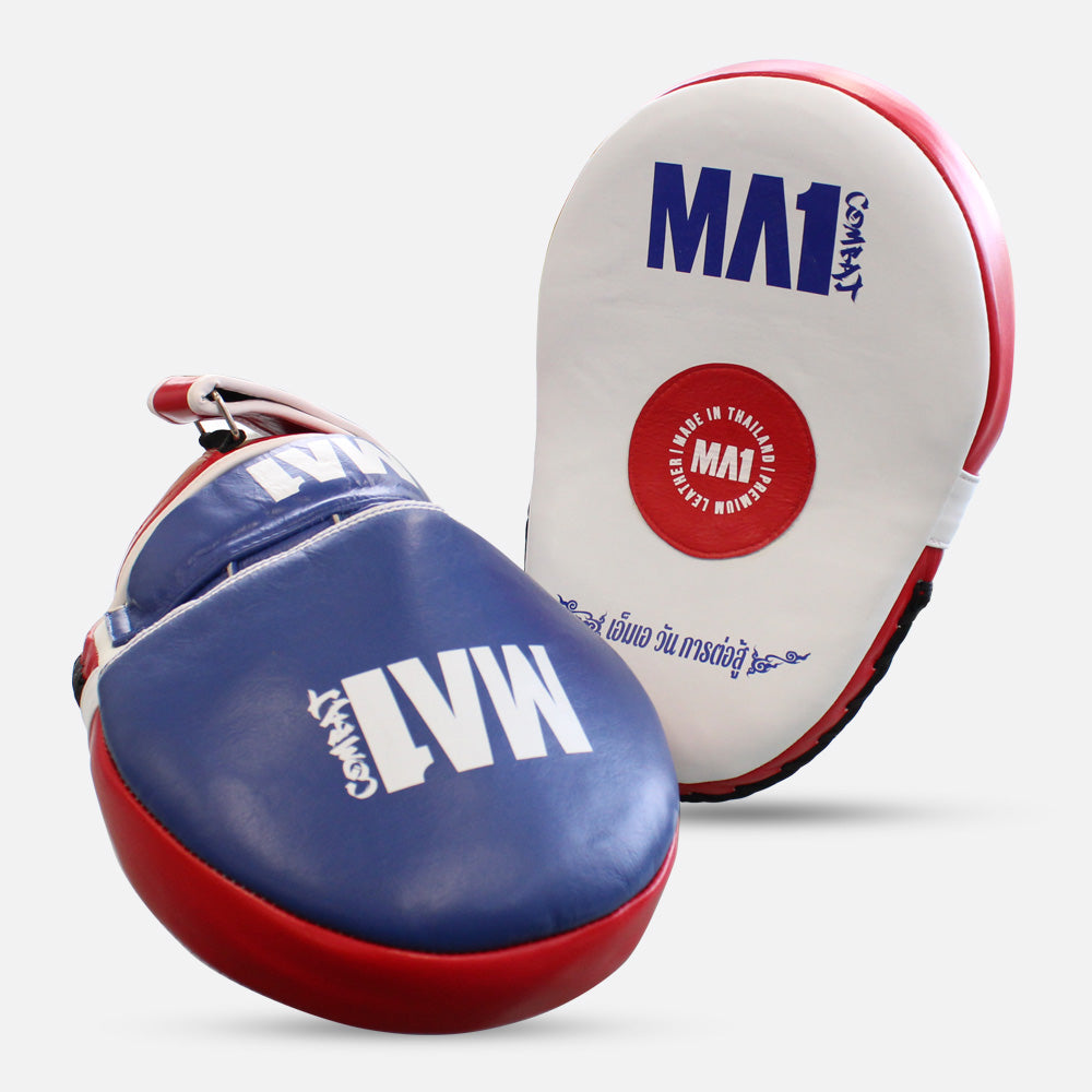 MA1 Thai Made Tri-Coloured Leather Oversized Focus Pads