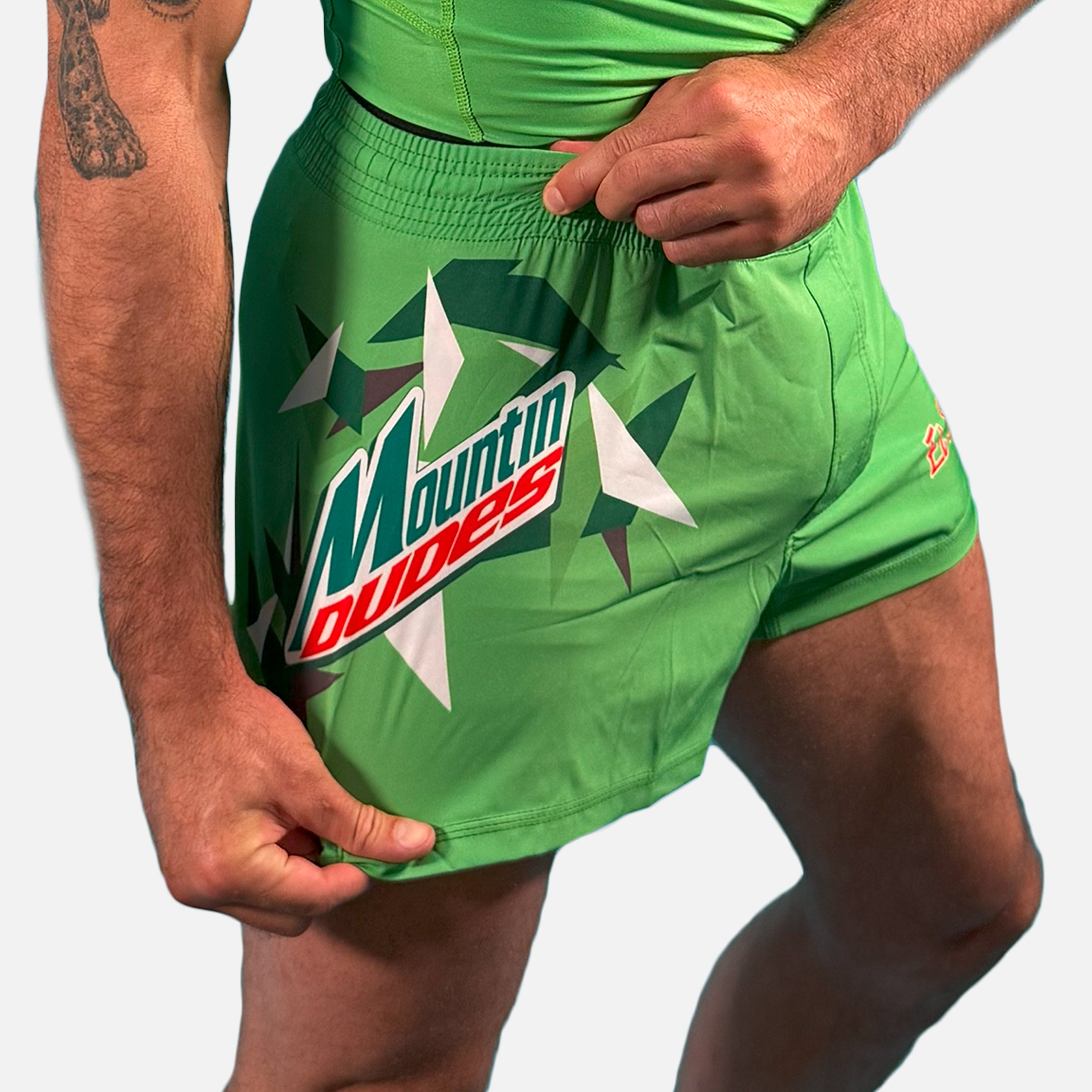 MA1 El Segundo Mountin Dude High Cut Shorts